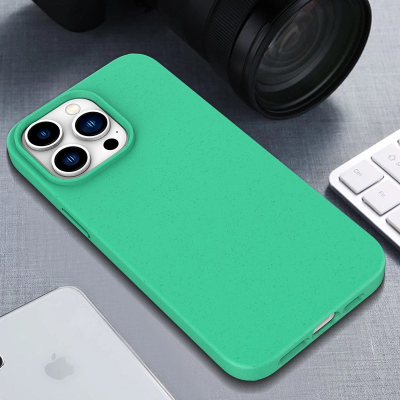 Factory Wholesale Biodegradable Materials Phone Case for iPhone 15 Pro Max