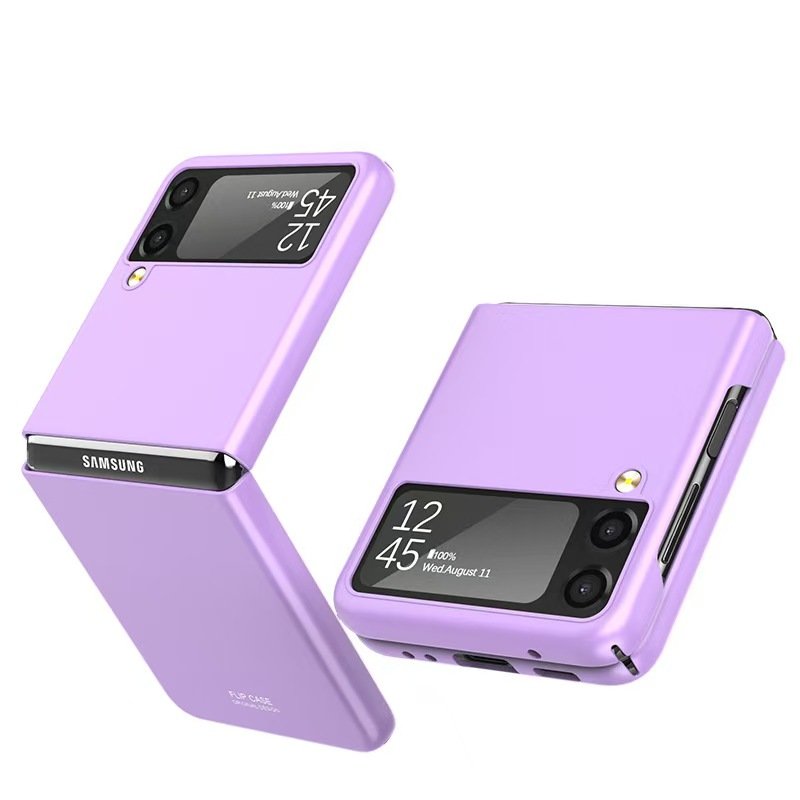 PC Shockproof Folding Phone Case Anti-drop and anti-fingerprint ultra-thin mobile phone case for Galaxy Z Flip3