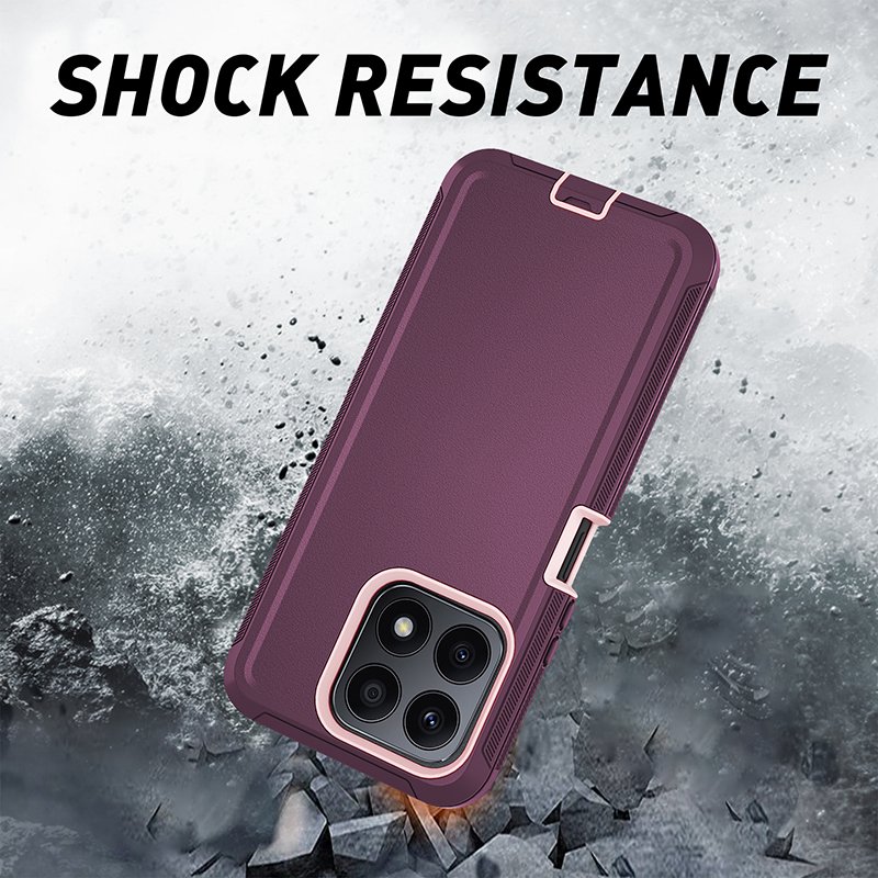 Phone Case Accessories 3 in 1 Defender Mobile Cover Phone Case For Honor X8A Magic 5 Lite With clip