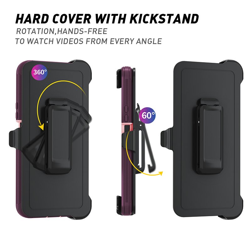 Phone Case Accessories 3 in 1 Defender Mobile Cover Phone Case For Honor X8A Magic 5 Lite With clip