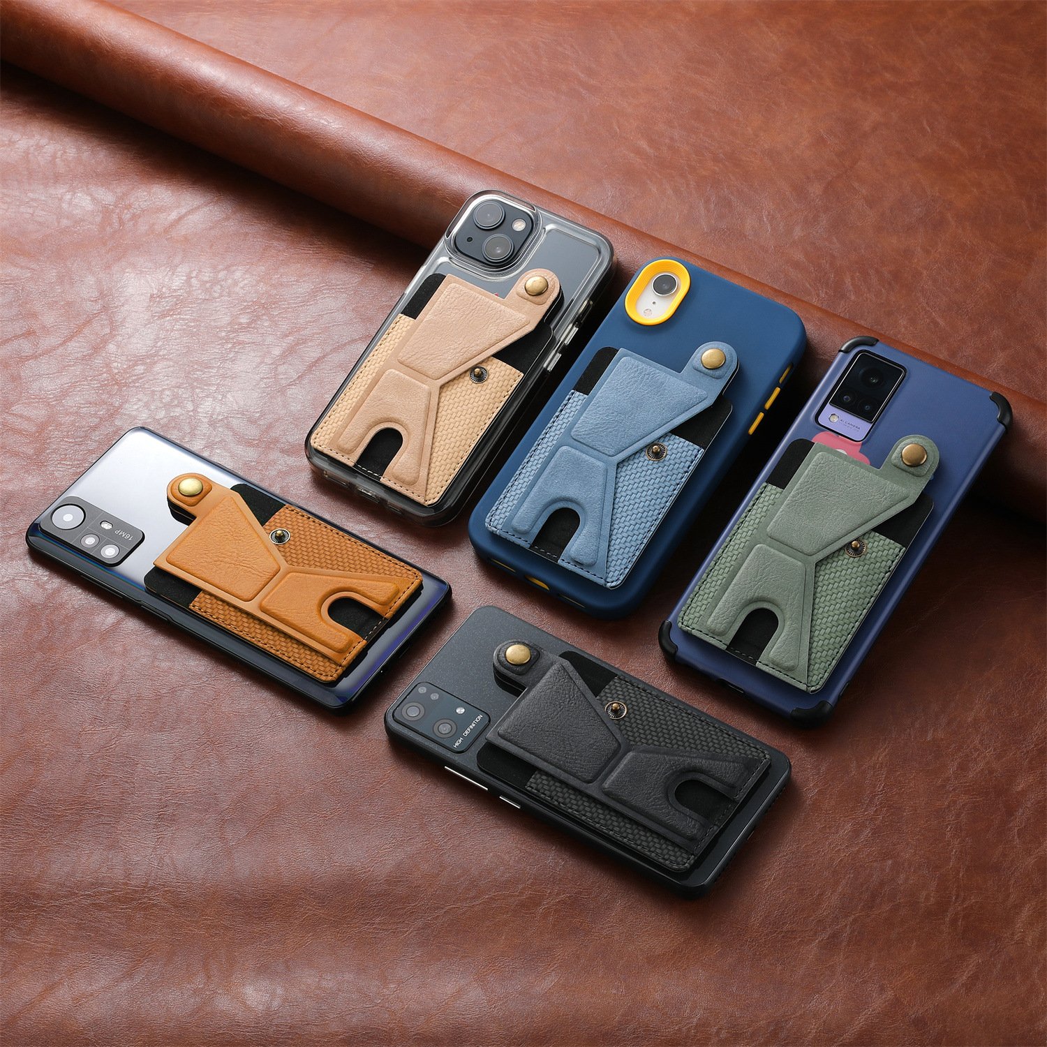 Magnetic For iPhone Wallet with adjustable Stand Magnetic Wallet for iPhone 15/14/13 Series Card Holder Magnetic Accessories