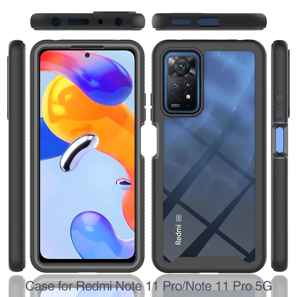 Full Body Protection Shockproof Mobile Phone Bags For Xiaomi Redmi Note 11 Pro 5G Global Version Case