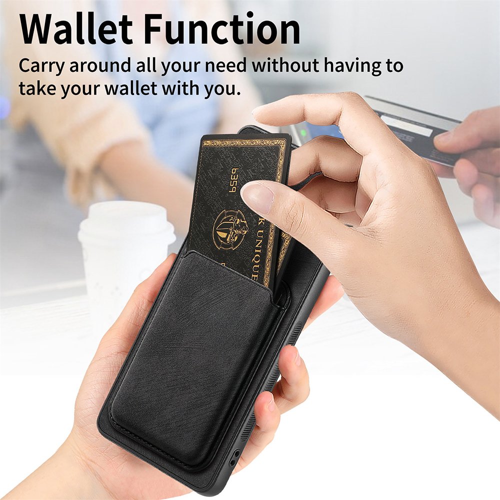 Luxury PU Leather Detachable Wallet Card Slot Magnetic Shockproof Mobile Phone Case for Google Pixel 9 Pro XL