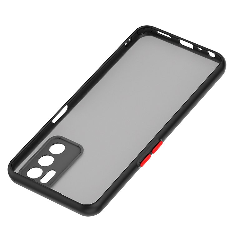 skin touch Smoke cover Translucent Matte frosted mobile Phone case For OPPO A54 4G/F19/A74 4G/F19S/A95 4G/RENO 6 LITE 4G/A80/F27