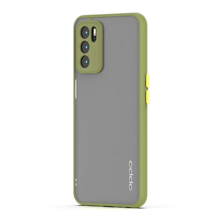skin touch Smoke cover Translucent Matte frosted mobile Phone case For OPPO A54 4G/F19/A74 4G/F19S/A95 4G/RENO 6 LITE 4G/A80/F27