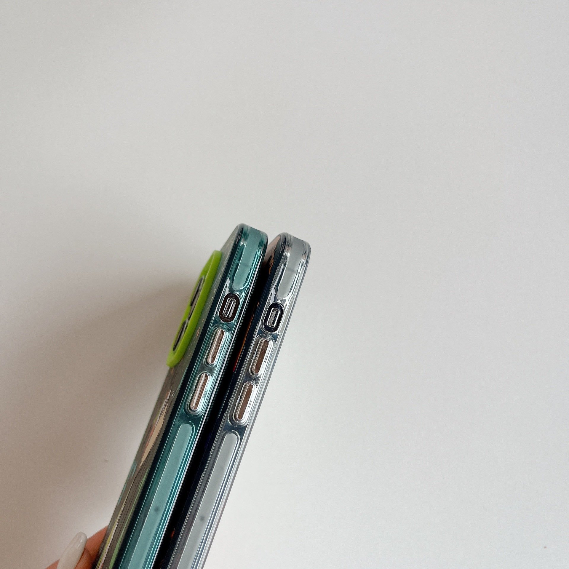 Color Silver IMD Personality Oil Painting Panda Phone Case for iphone 11 12 13 14 15 promax Frosted anti-fall Phone Accessories
