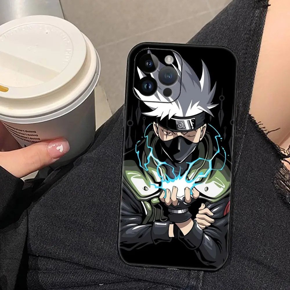 Popular Design Cellphone Cases Cover Soft Touch Shockproof Japanese Anime Narutoo Mobile Phone Cases