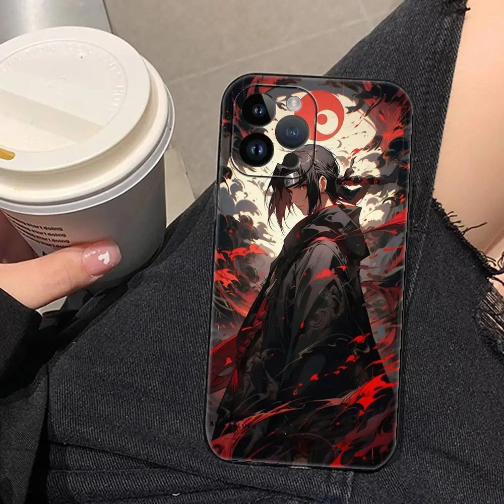 Popular Design Cellphone Cases Cover Soft Touch Shockproof Japanese Anime Narutoo Mobile Phone Cases