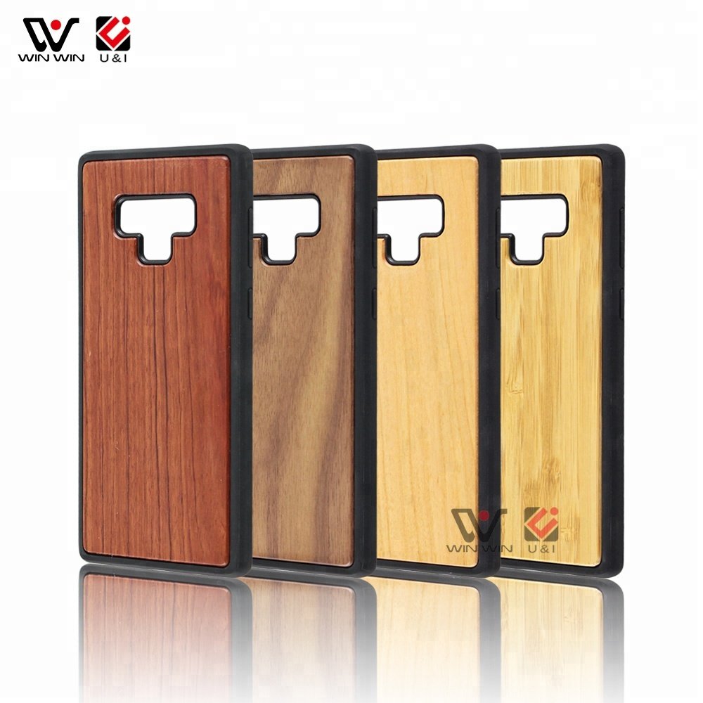 2024 New Arrived OEM Wooden Cell Phone Case For Samsung Note 9 Mobile Case Covers