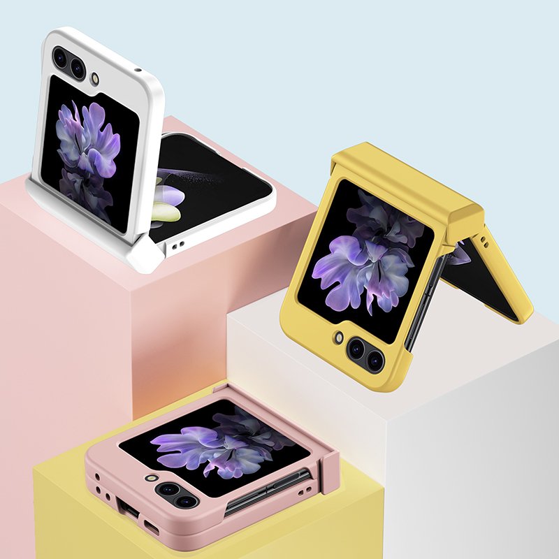 Trend Product 2023 For Samsung Galaxy Z Flip 5 Foldable Phone Case skin feeling Frosting Full bag Fall Protection