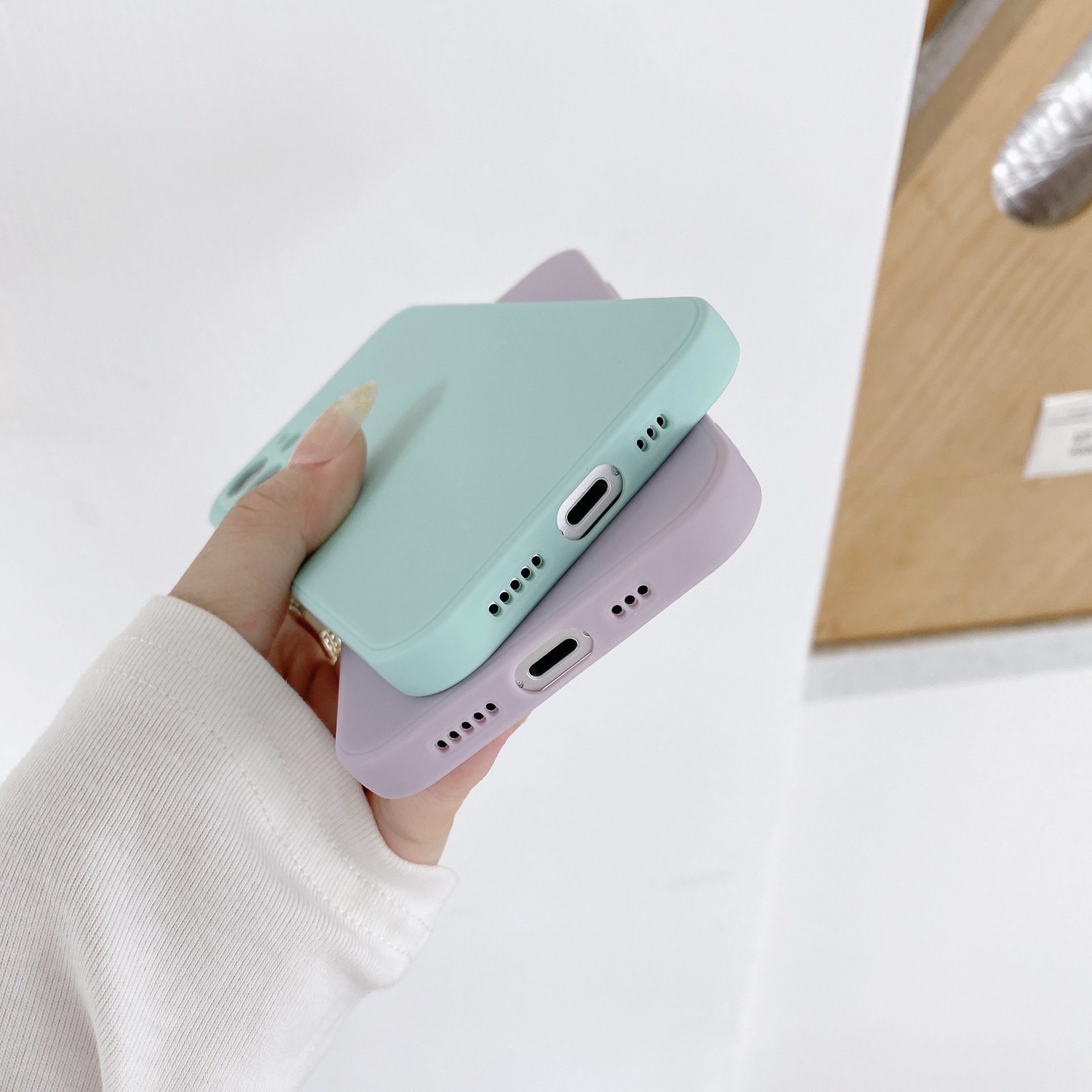 Custom Logo Fashion Anti-Scratch Soft Cover TPU Phone Case Colorful Mobile Phone Case For IPhone 16 15 14 13 12 11 pro max