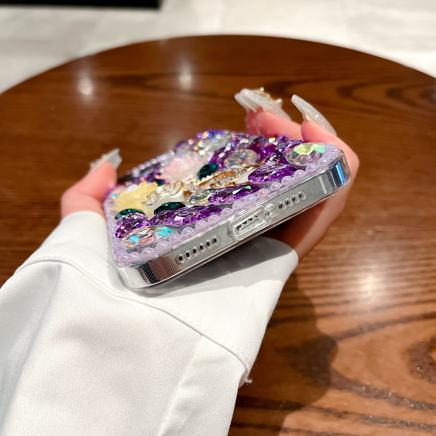 Luxury Designer Mobile Phone Case for iPhone 11 13 14 15 16 Pro Max Fashion Bling Diamond Accessories Girls Women Business Style