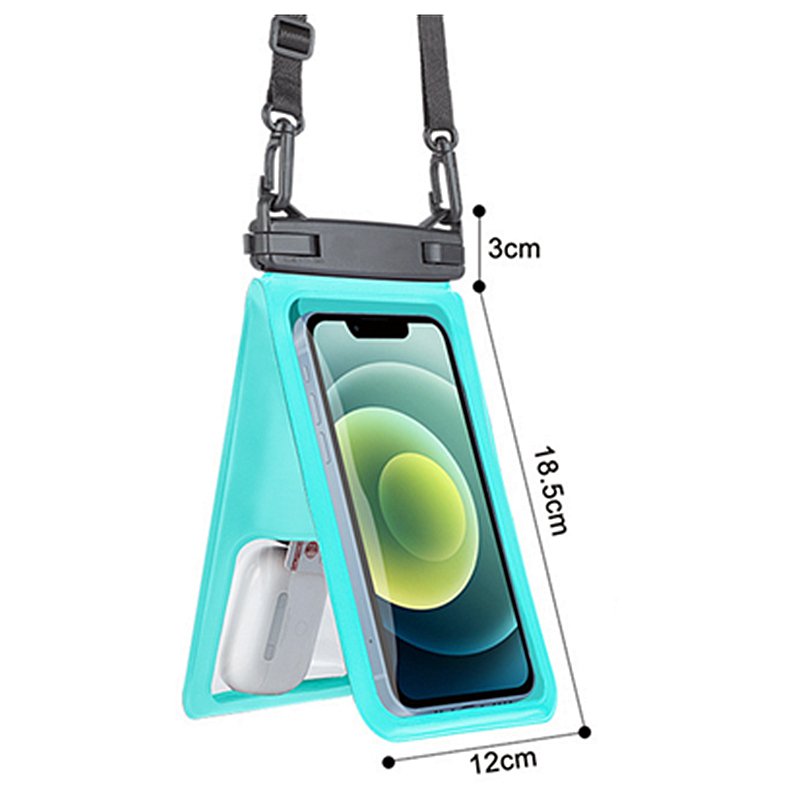Waterproof Mobile Phone Bag Double Pocket For iPhone 14 13 12 11 Pro Large Swimming Beach Storage Wallet Cards Pouch Dry Bags