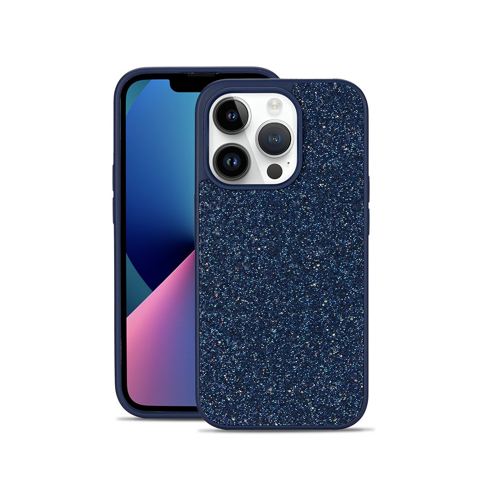 Luxury Bling Shockproof Glittery Leather Phone Case For iPhone 15 14 13 12 11 Pro Max Plus Back Cover