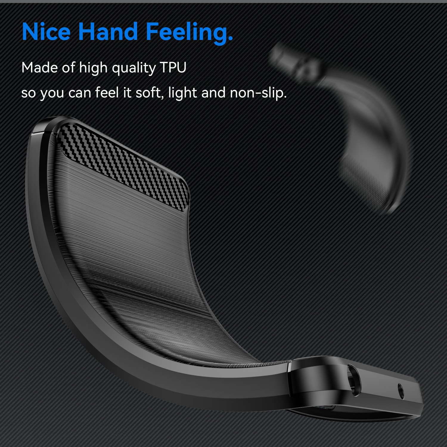 Carbon Fiber Brushed Case for Honor 200 Pro 200 Lite 100 90 80 Magic 6 Pro Magic 5 Lite Soft TPU Mobile Phone Case