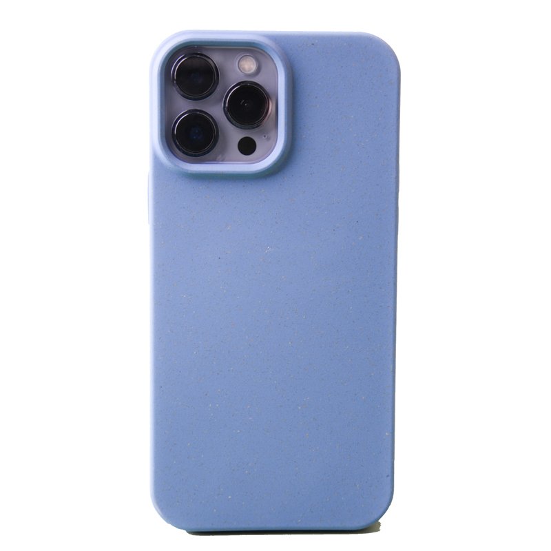 Factory wholesale 100% sustainable eco-friendly PBAT bamboo fiber mobile phone cover case for iPhone 16 Pro Max