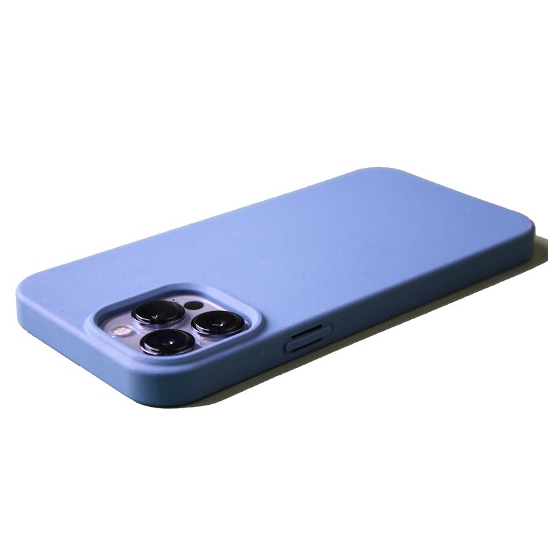 Factory wholesale 100% sustainable eco-friendly PBAT bamboo fiber mobile phone cover case for iPhone 16 Pro Max