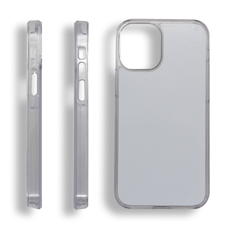 For Iphone 16 Pro Aluminum Sheet Back Cover For Iphone 12 Mini 12 15 2D PC DIY Blank Sublimation