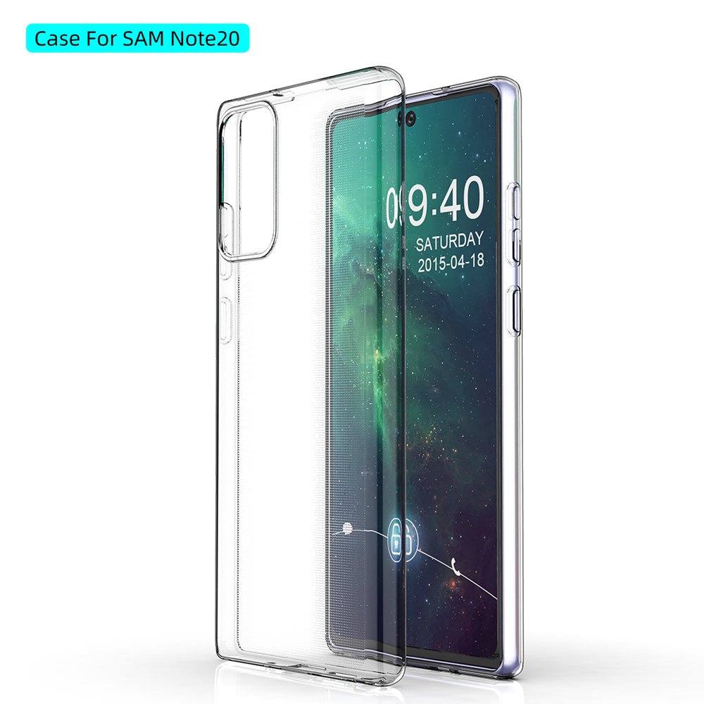 Phone Case For Samsung Note 20 plus Ultra-thin transparent TPU Back Cover Mobile Phone Case For Samsung Note 20 case