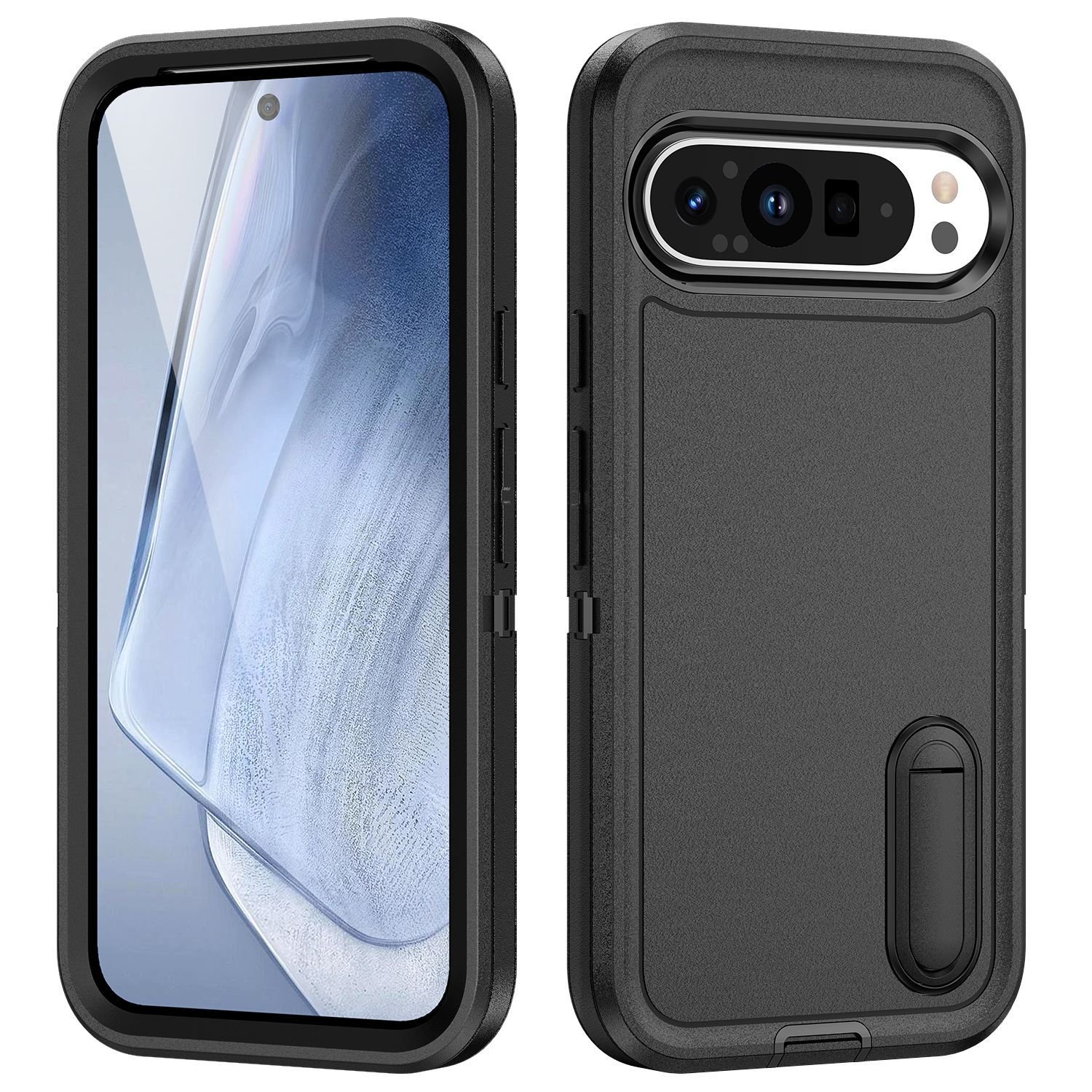 Mobile Phone Cover Defensive Shockproof with Bracket Mobile Phone Case for Google Pixel 9 Pro XL