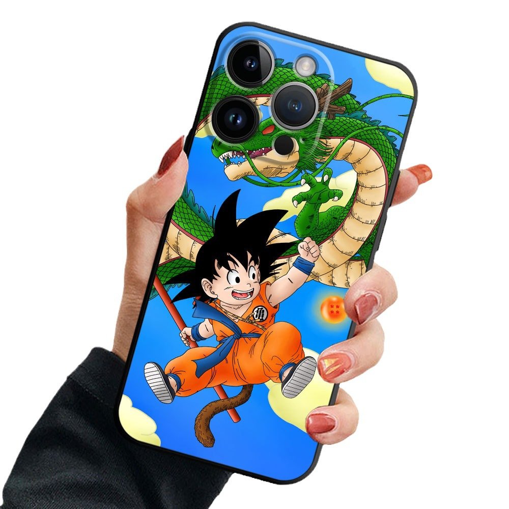 New arrival anime character drop-proof wear-resistant black mobile phone case