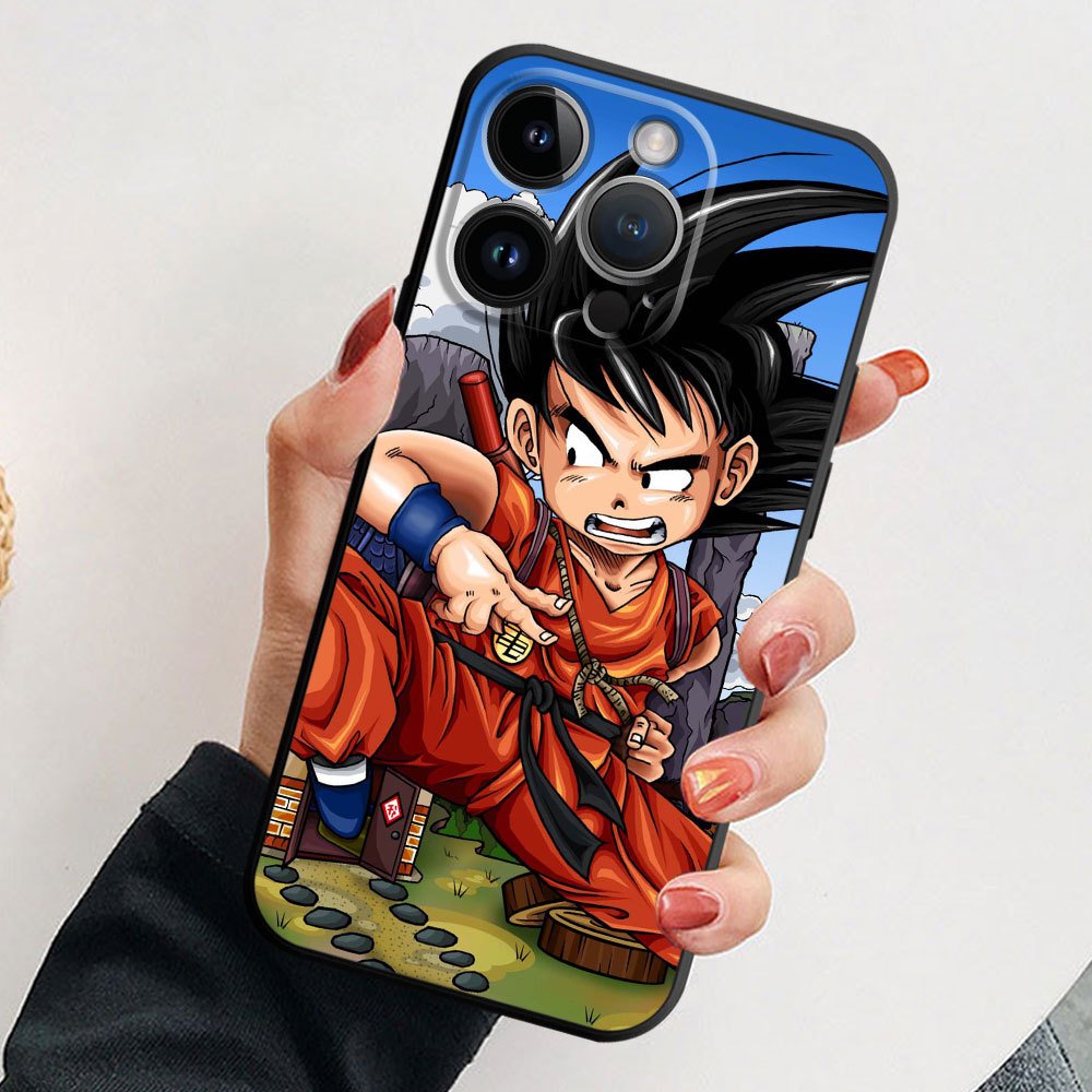 New arrival anime character drop-proof wear-resistant black mobile phone case