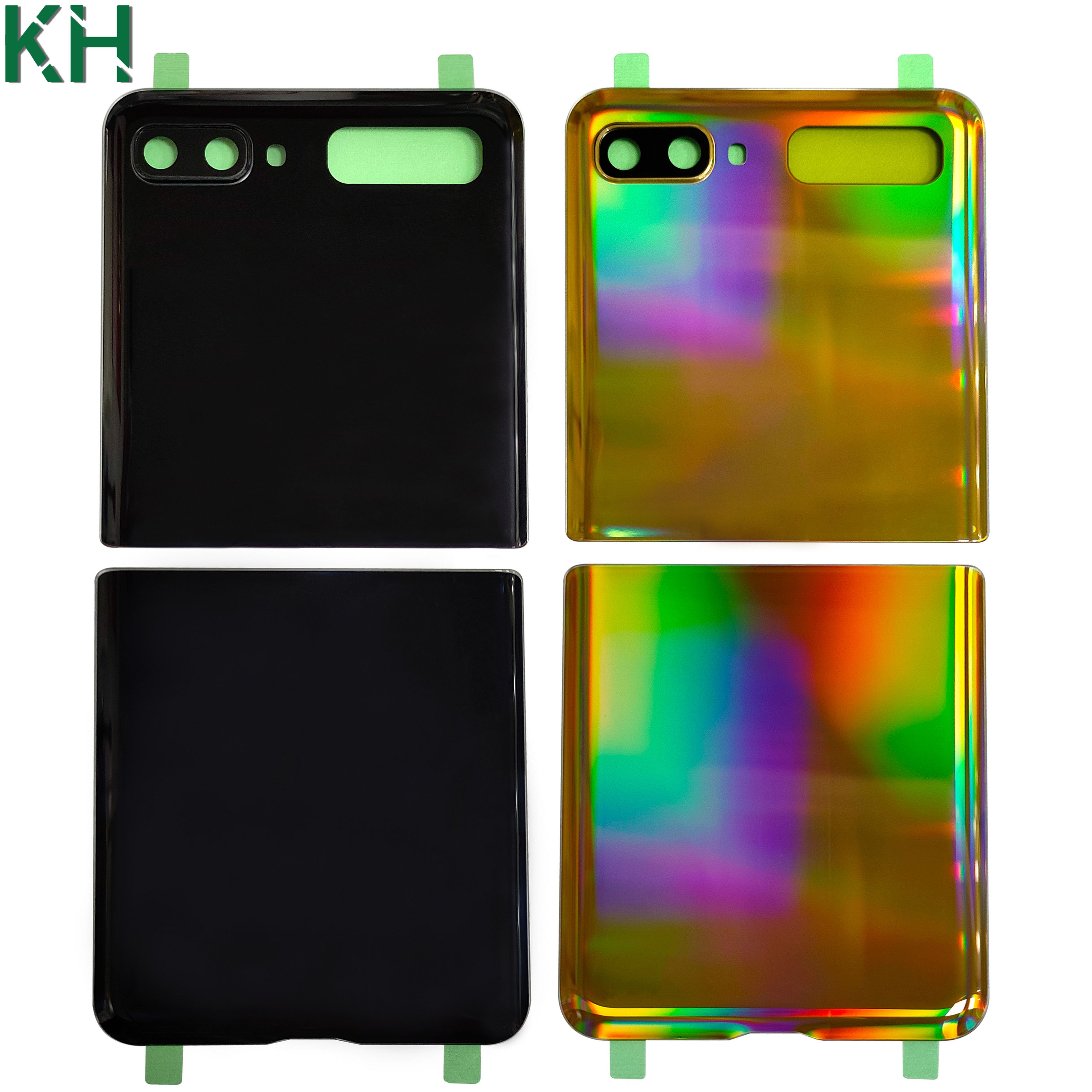 Replacement Parts Phone Housing Rear Case Cover For Samsung Galaxy Z Flip 4G F700 With Camera Lens