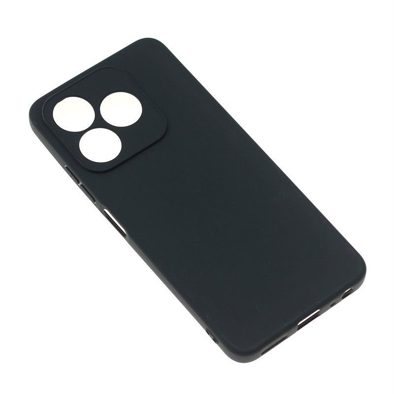 Manufacturer Wholesale Matte TPU Cases Soft Frosted Back Cover Silicone Mobile Phone Case For ZTE Blade A75 4G Z2359 Black