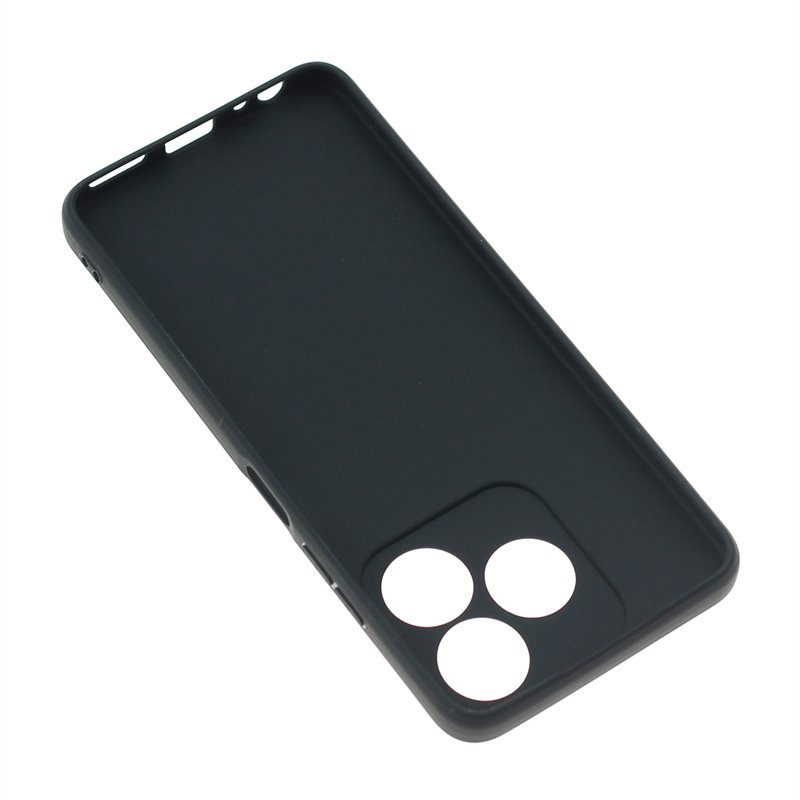 Manufacturer Wholesale Matte TPU Cases Soft Frosted Back Cover Silicone Mobile Phone Case For ZTE Blade A75 4G Z2359 Black