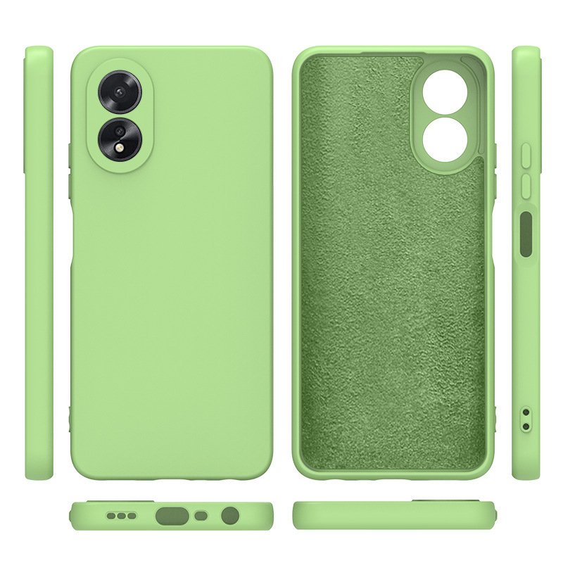 For OPPO A38 Camera Protector Silicon Gel Mobile Phone Case, Flexible TPU Bumper Shockproof Phone Cover For OPPO A58