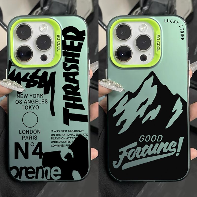 Luxury Phone Case for iPhone 15 14 13 12 11 Pro XR X Xs Max 8 7 Plus Frosted Silicone Cases Soft Back Cover