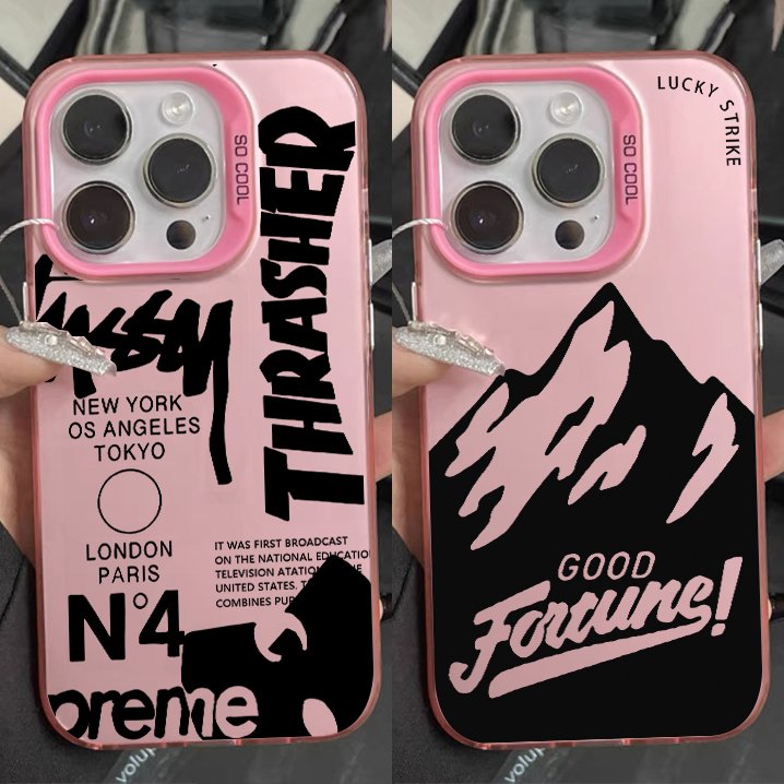 Luxury Phone Case for iPhone 15 14 13 12 11 Pro XR X Xs Max 8 7 Plus Frosted Silicone Cases Soft Back Cover
