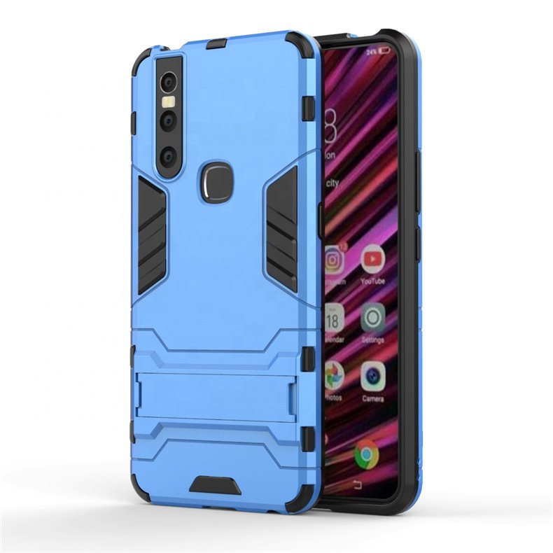 Mobile accessories Shockproof Back Cover for Vivo V15 Case with Kickstand Fundas para celulares
