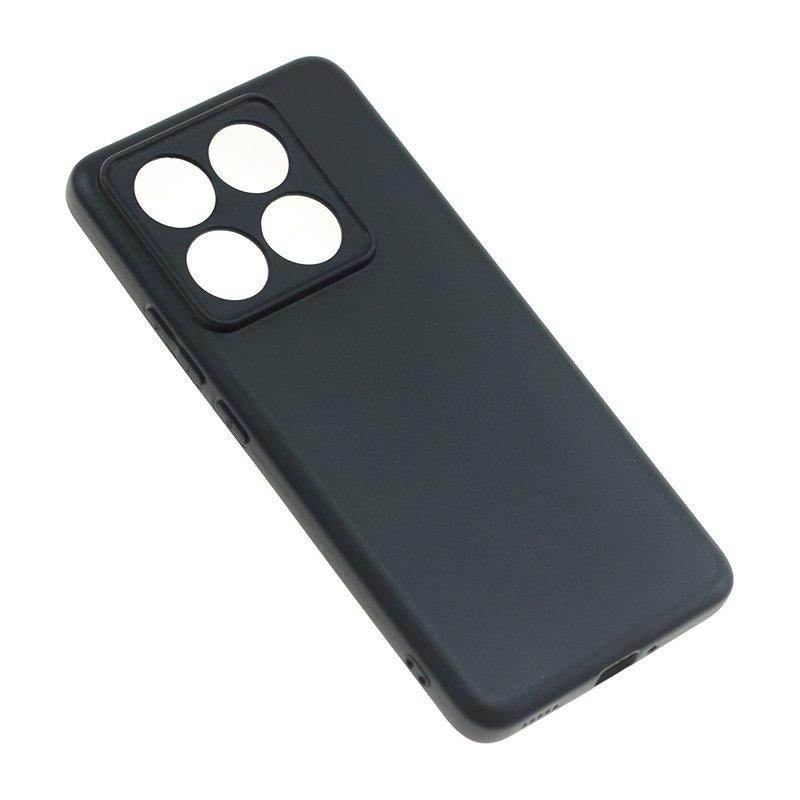 Manufacturer Wholesale Matte TPU Cases Soft Frosted Back Cover Silicone Mobile Phone Case For Xiaomi 14T Pro 5G Black