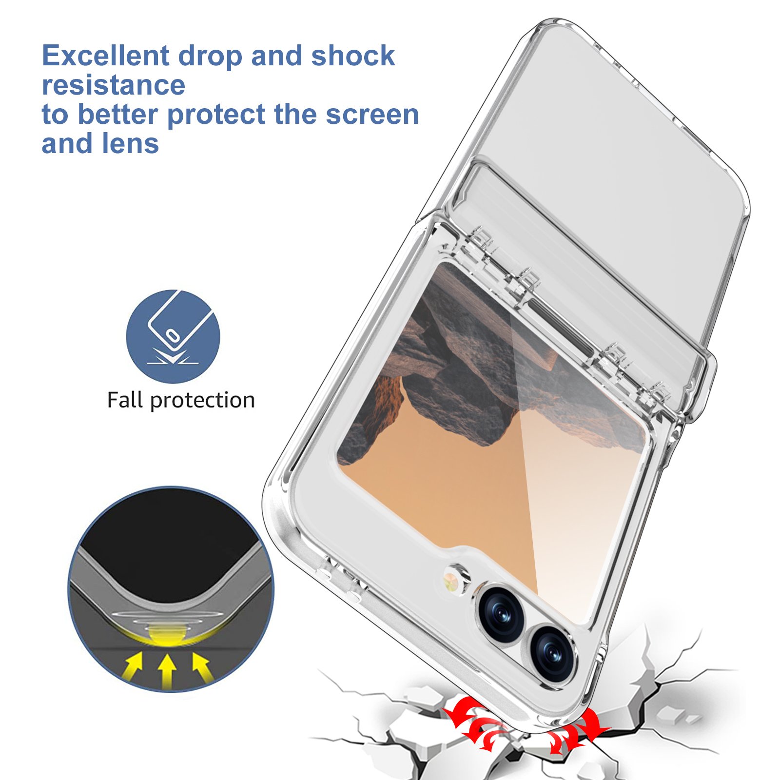 Mobile Phone Accessory Manufacturers Mobile Phone Case for Samsung Z Flip 6 2 In 1 Phone Case For Samsung Note 20 Ultra