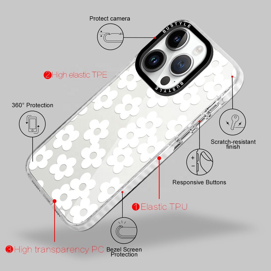 In Stock Custom Clear Case for iPhone 14 Impact Phone Cover Detachable Ring Protective Mobile Phone Case For iPhone 15 Pro Max