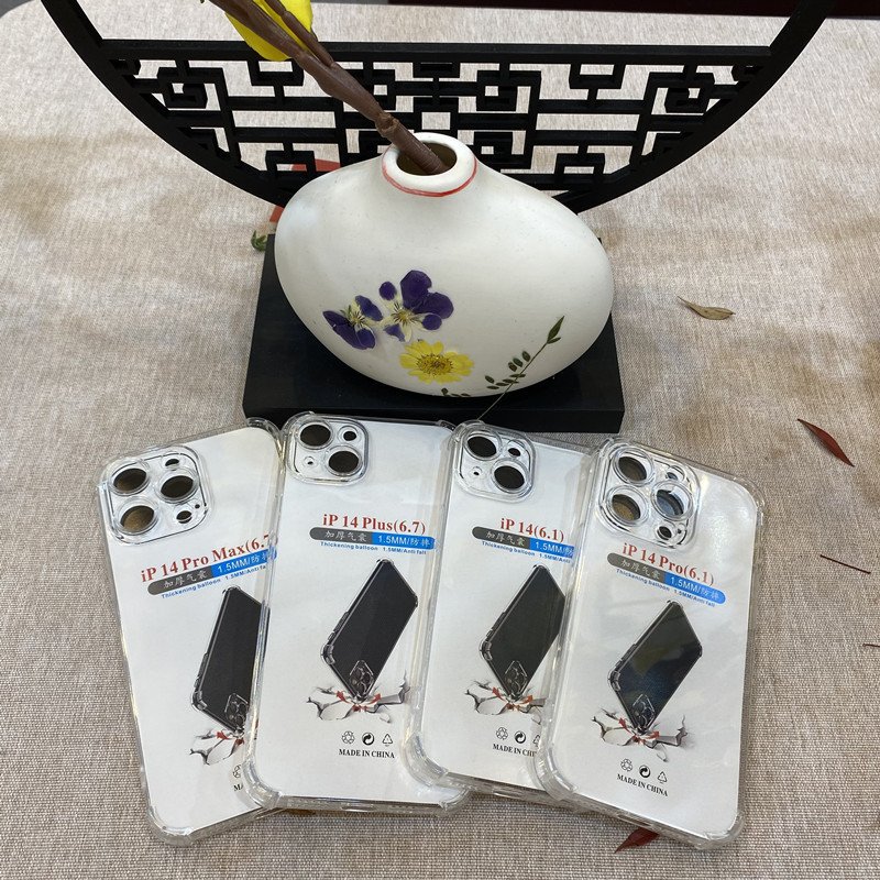 Large Four-corner Transparent Airbag Thickened Anti-fall TPU Mobile Phone Case for TECNO Spark go 1 GO 2025 30C Pop 9