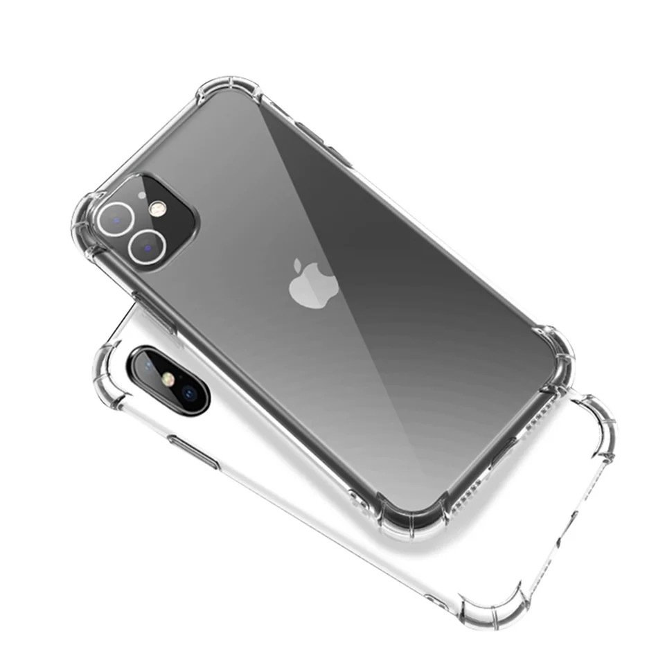 Large Four-corner Transparent Airbag Thickened Anti-fall TPU Mobile Phone Case for TECNO Spark go 1 GO 2025 30C Pop 9