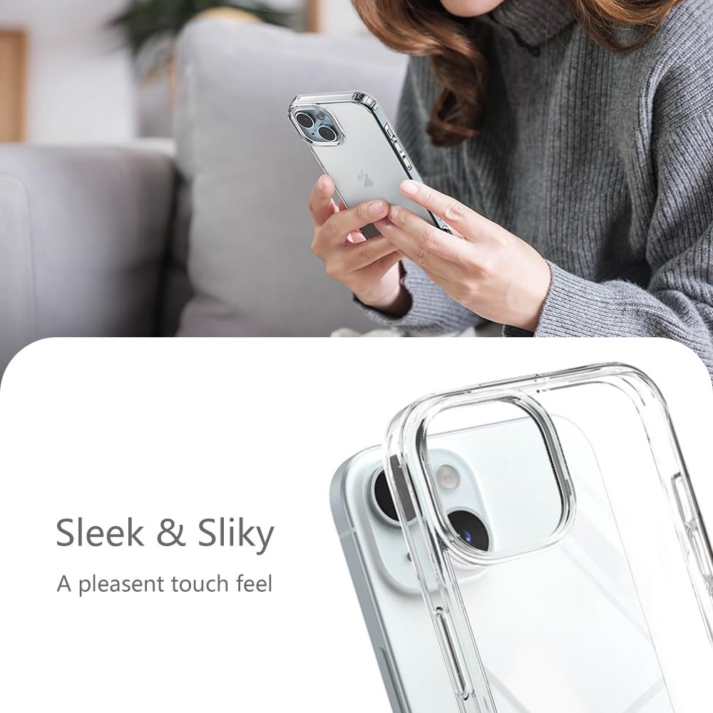 clear phone case Transparent TPU Hard PC mobile phone case For iPhone 14 plus 14 Pro Max