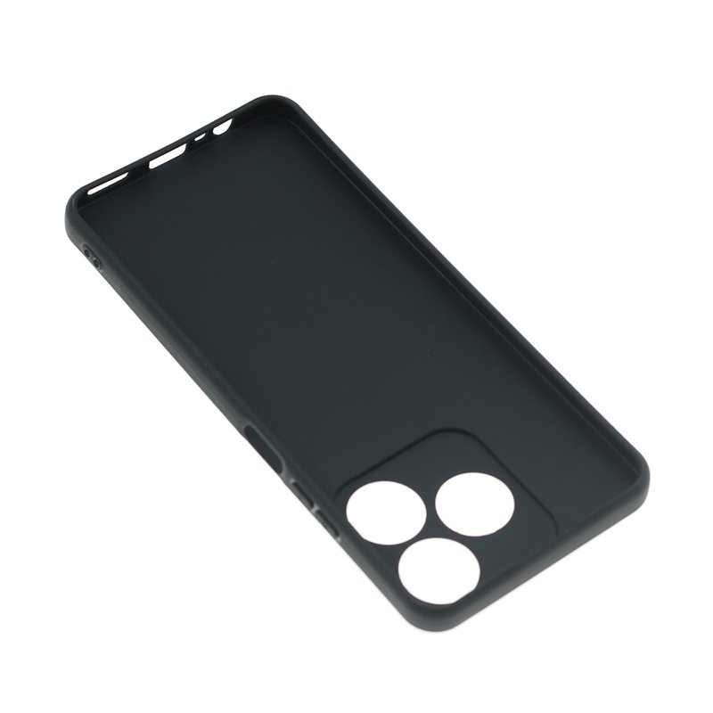 Manufacturer Wholesale Matte TPU Cases Soft Frosted Back Cover Silicone Mobile Phone Case For OPPO Realme C63 4G Black