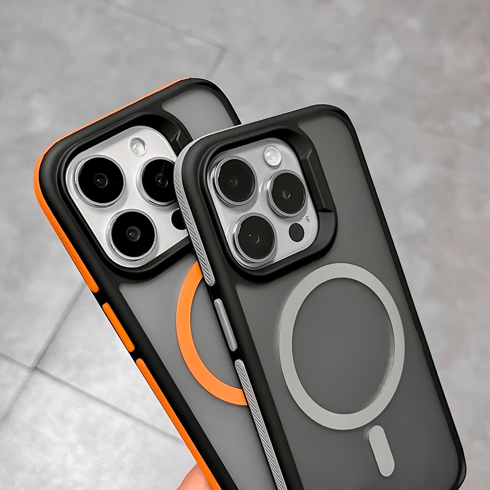 Luxury Shockproof Phone Case For iPhone 15 14 13 12 11 16 Pro Max Magnetic Mobile Cover Lens Camera Protection Cellphone Funda