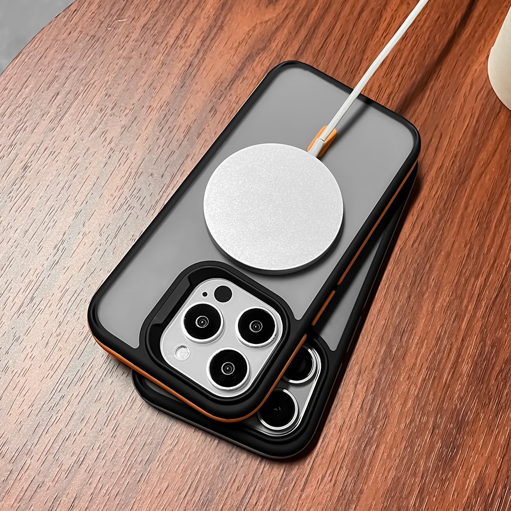 Luxury Shockproof Phone Case For iPhone 15 14 13 12 11 16 Pro Max Magnetic Mobile Cover Lens Camera Protection Cellphone Funda