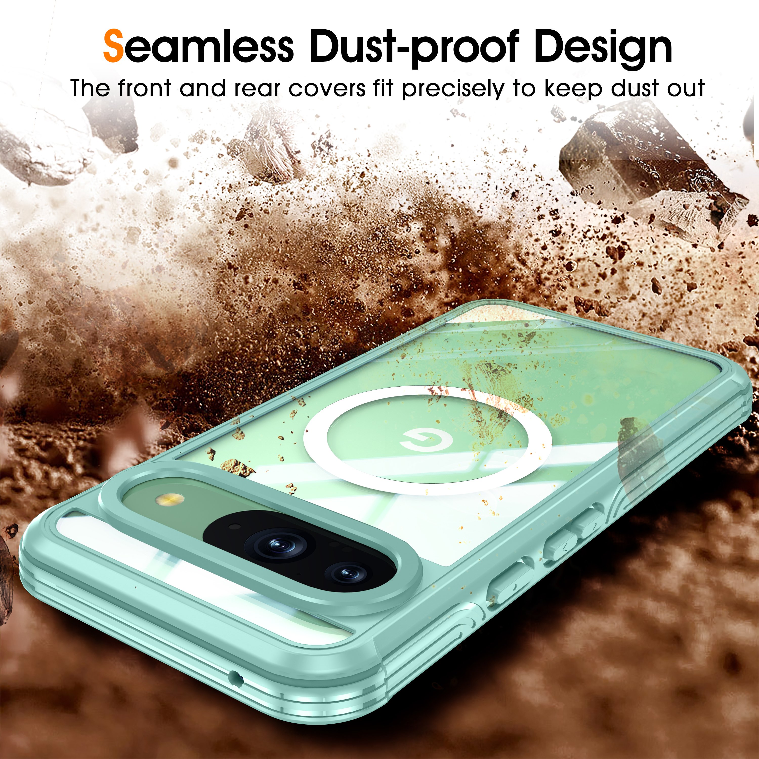 Factory Wholesale New 360 Degree Outsourced built-in screen Protector Professional Anti drop Phone case for Google Pixel 9/9 Pro