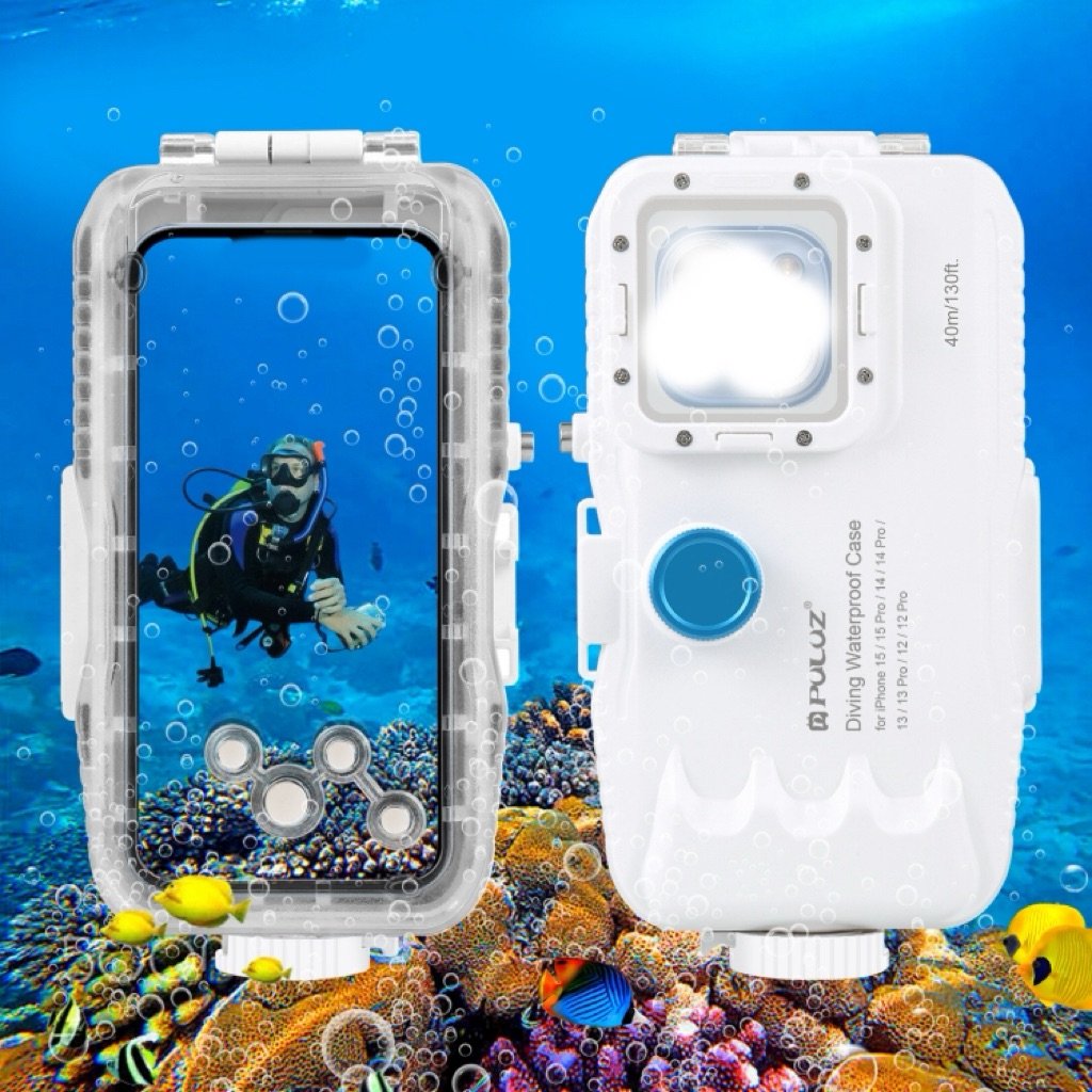 PULUZ 40m/130ft Waterproof Diving Case for Mobile Phone