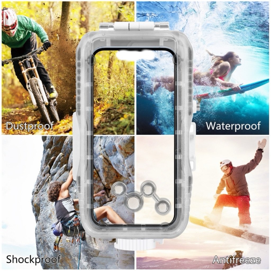 PULUZ 40m/130ft Waterproof Diving Case for Mobile Phone