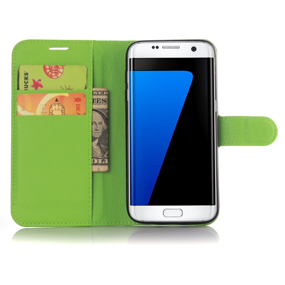 For Samsung S7 edge Mobile Shell Galaxy S7 EDGE Leather Case Litchi Wallet Cover Mobile Phone Case