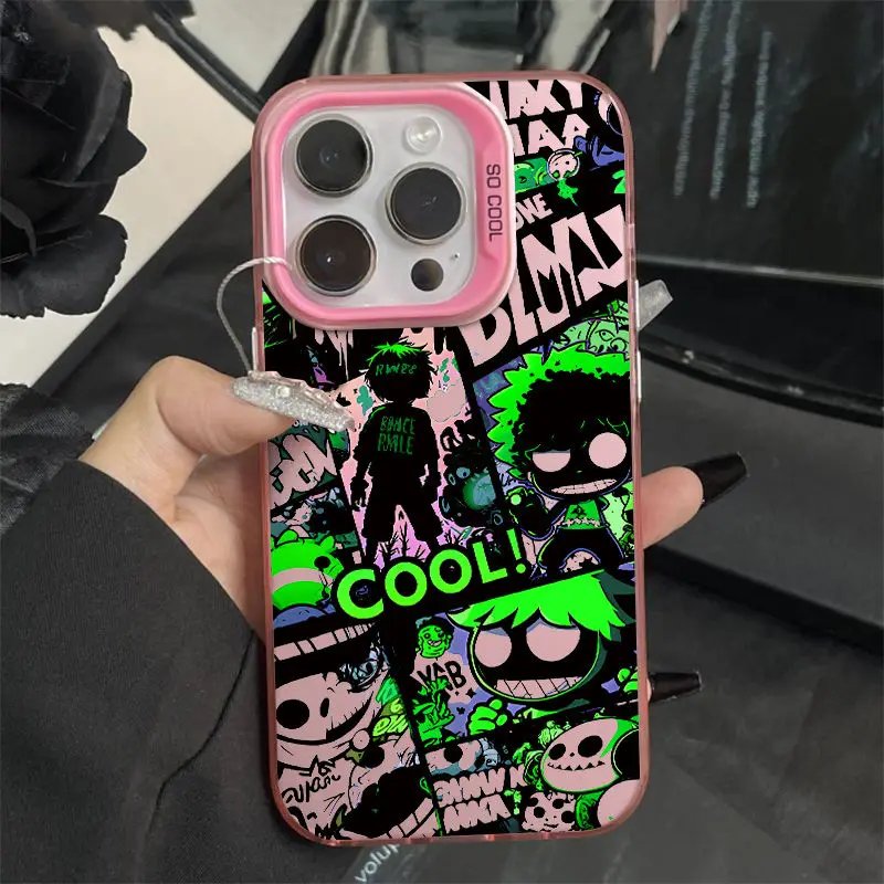 Frosted Non-slip All-inclusive Case For IPhone13 12 11 14 15ProMax 15pro XSmax XR X 7/8 14 15Plus Dark Series Mobile Phone Case