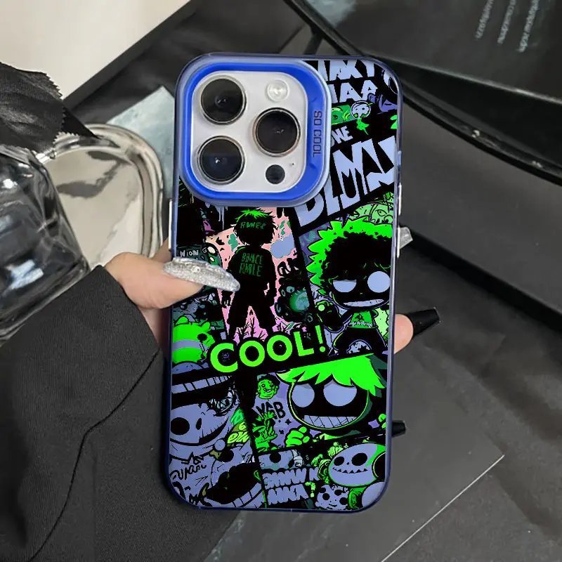 Frosted Non-slip All-inclusive Case For IPhone13 12 11 14 15ProMax 15pro XSmax XR X 7/8 14 15Plus Dark Series Mobile Phone Case