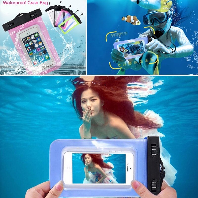 High Quality Universal Water Proof PVC Mobile Phone Cases Waterproof Bag/Pouch