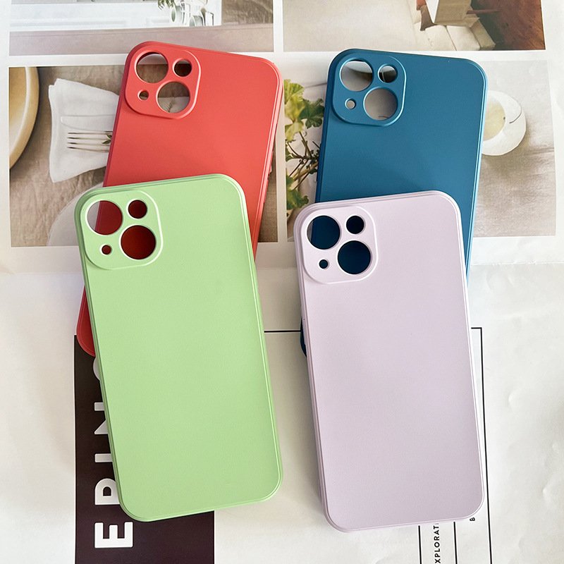 Wholesale Original custom logo Luxury Liquid solid Silicone Case mobile phone bags Cell Phone Covers For apple for iphone